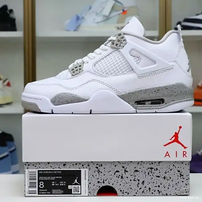 OREO' RETRO JORDAN 'WHITE AIR 4 Kimikick 0416
